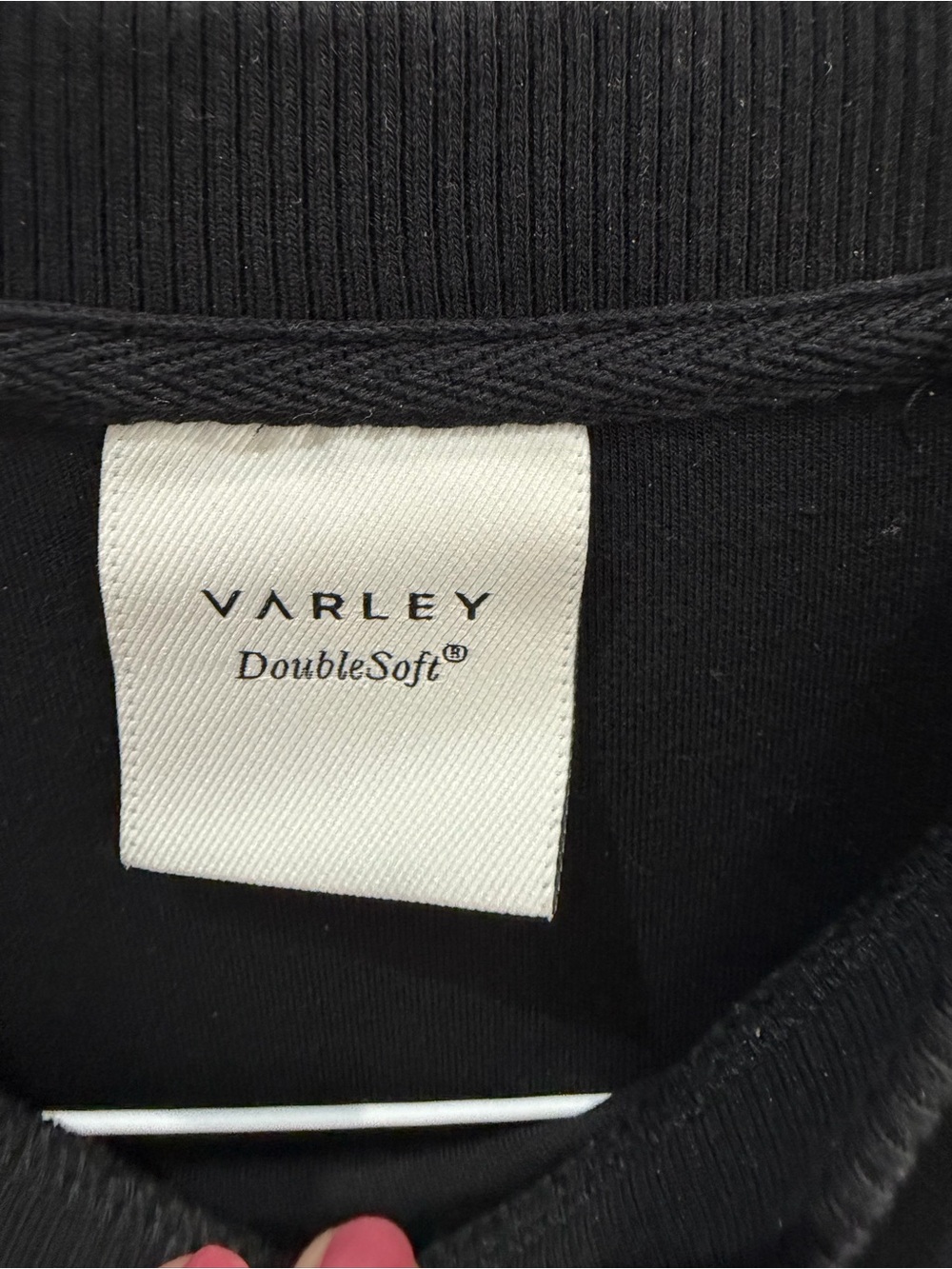 Varley Maple 2.0 Black Short-Sleeve Drawstring Mini Dress - Picture 5 of 11